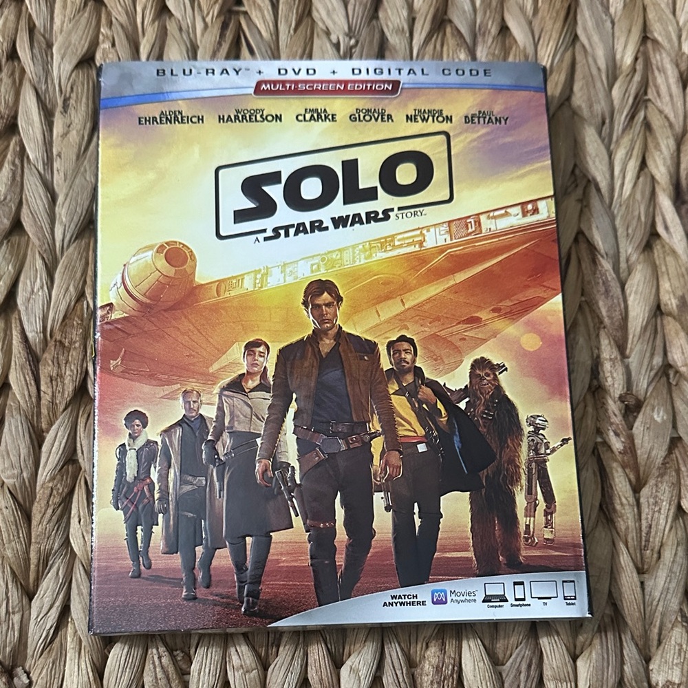 Solo: A Star Wars Story Blu-ray DVD Digital